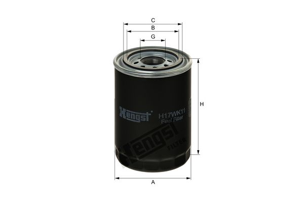 Elemento Filtro Combustível 94,114,124P,R,T