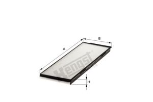 Elemento Filtro Ar Cabine 94,114,124G,P,R
